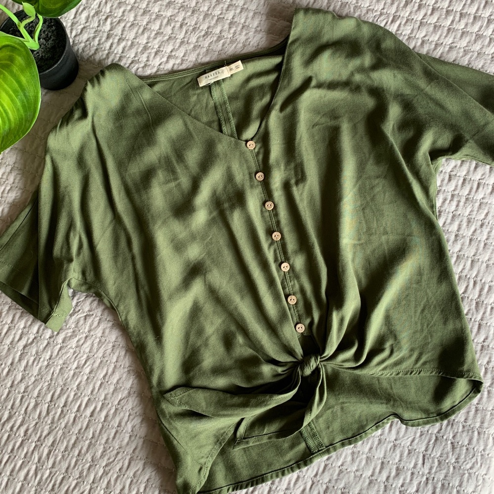 Green Francesca’s Blouse
